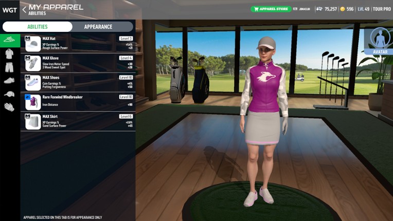 WGT Golf screenshot
