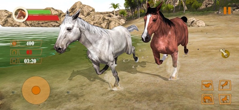 Wild Forest Horse Simulator screenshot