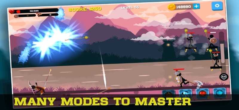 Archer Master- Stickman War io screenshot