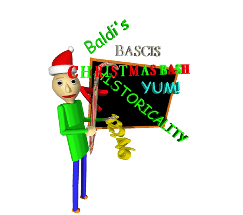 Baldi's Basics Christmas Bash. Image