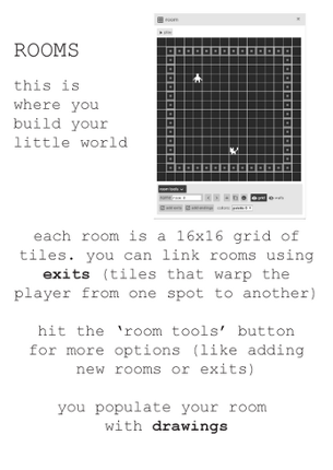 Bitsy Pamphlet screenshot