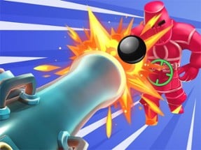 Cannons Blast 3D Image