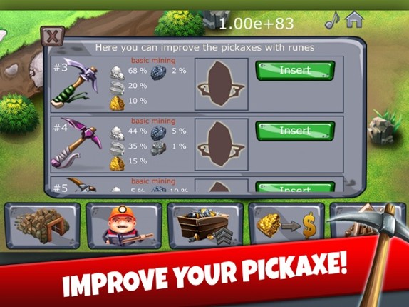 Clicker Mine Idle Adventure screenshot