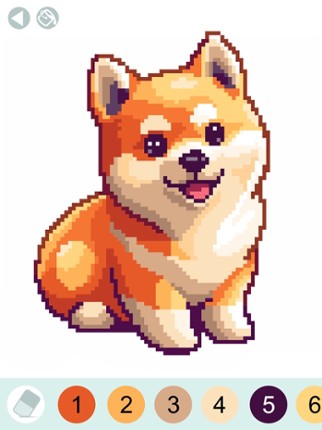 Color by number: Pixel drawing Image