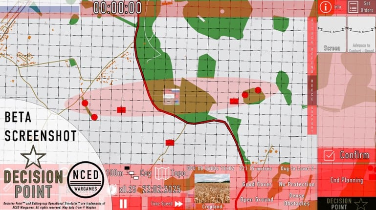 Decision Point: Battlegroup Operational Simulator screenshot