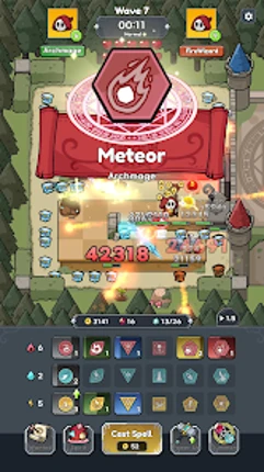 Magic Defense: Co-op Wizard TD screenshot