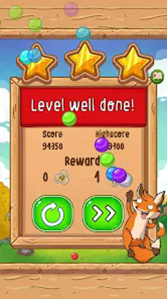 Little Fox: Bubble Spinner screenshot