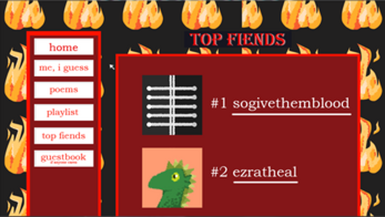 Homepage screenshot