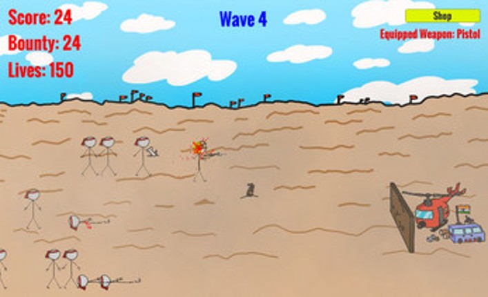 StickWar 2D screenshot