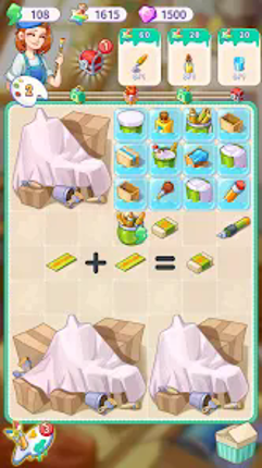 Merge Artist: Merge Games screenshot