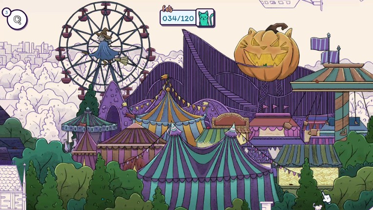 Hidden Cats in Spooky Town screenshot
