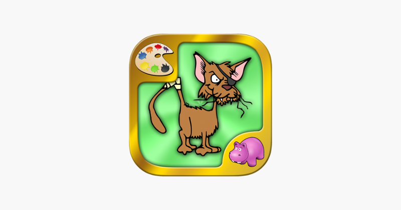 Kid's Coloring Pages Game Cover