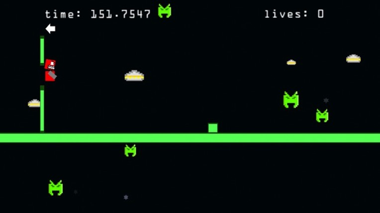 Line Jump Run X : Robot Dash - by Cobalt Play 8 bit Games screenshot