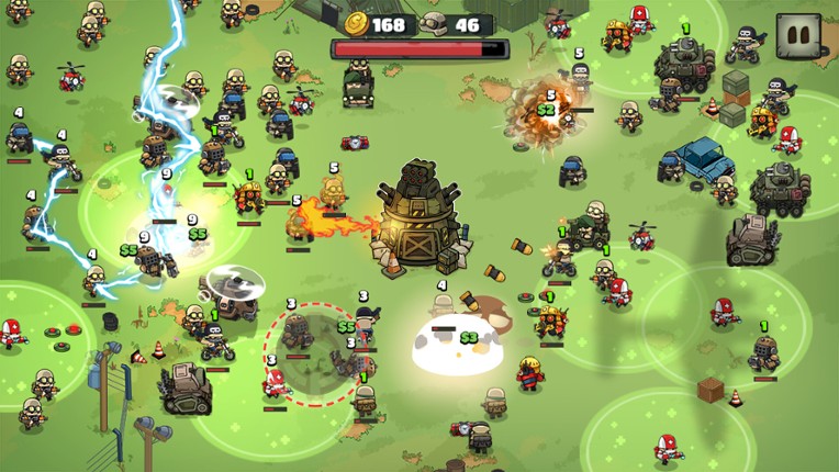 Metal Soldiers: Incremental Defense screenshot