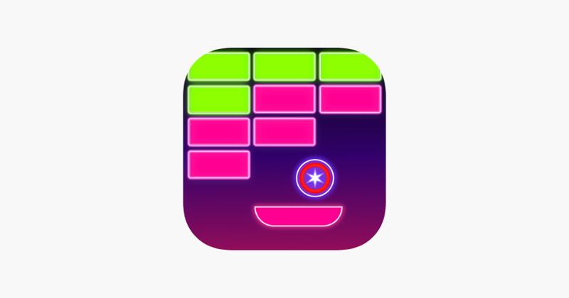 Neon brick breaker PRO Image