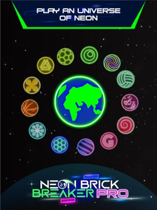 Neon brick breaker PRO Image