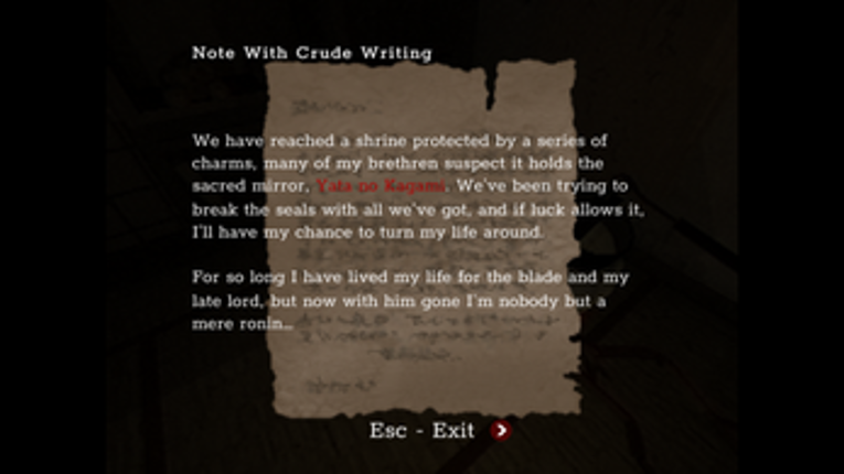 Norowareta: The Three Treasures (Demo) screenshot