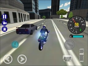 Police Bike Driving Simulator Image