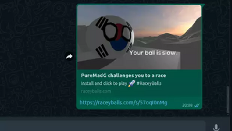 Racey Balls screenshot