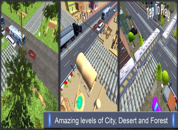 Railroad Crossing - Traffic Control 2016 screenshot