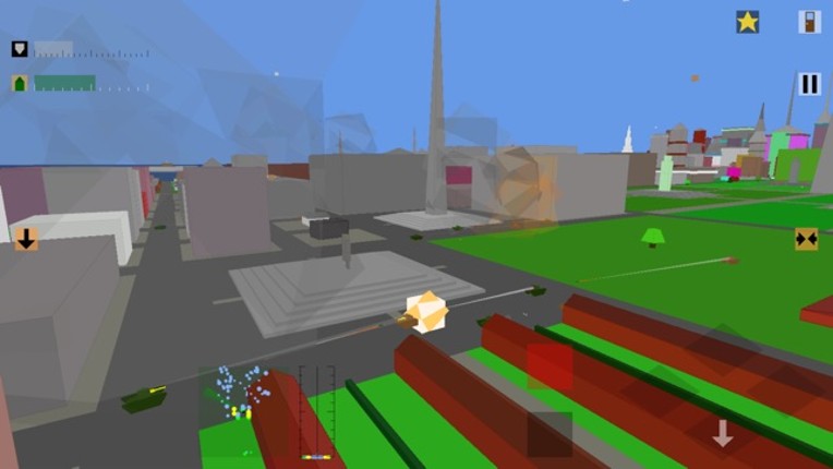 Retro Flight: 3D battle sim screenshot