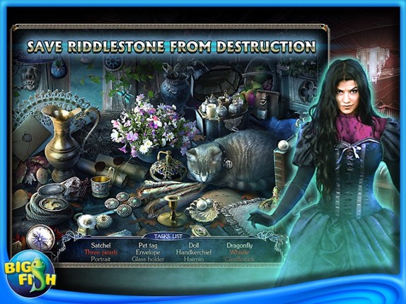 Riddles of Fate: Into Oblivion HD - A Hidden Object Puzzle Adventure screenshot