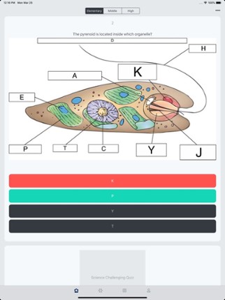 SciQuiz - Science learning screenshot