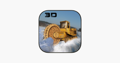 Snow Plow Rescue Dump Truck Driver 3D Image