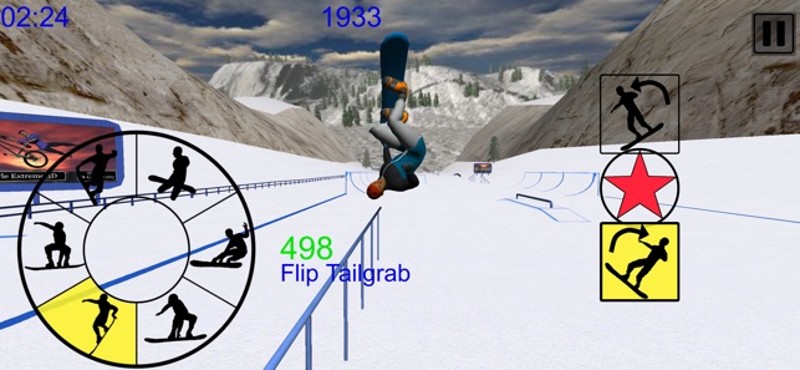 Snowboard Freestyle Mountain screenshot