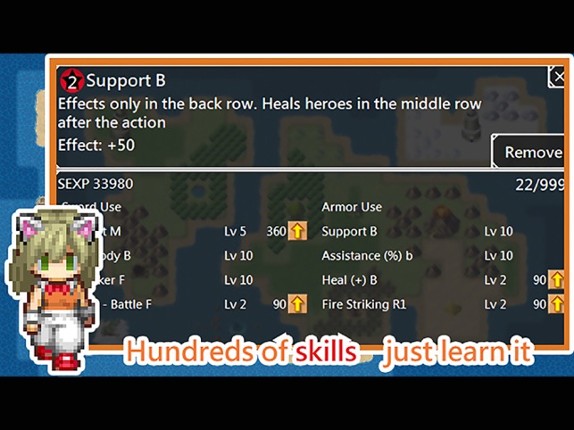 Unlimited Skills Hero screenshot