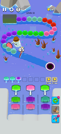 Zuma Smash Pixel Flow screenshot