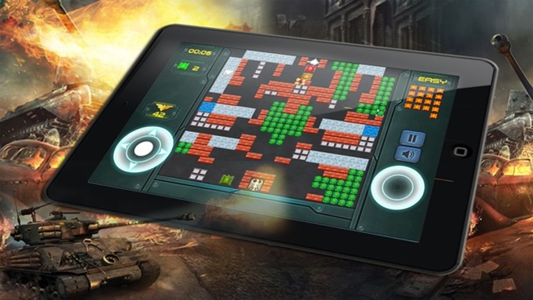 1990 tank war - battle city FC game screenshot