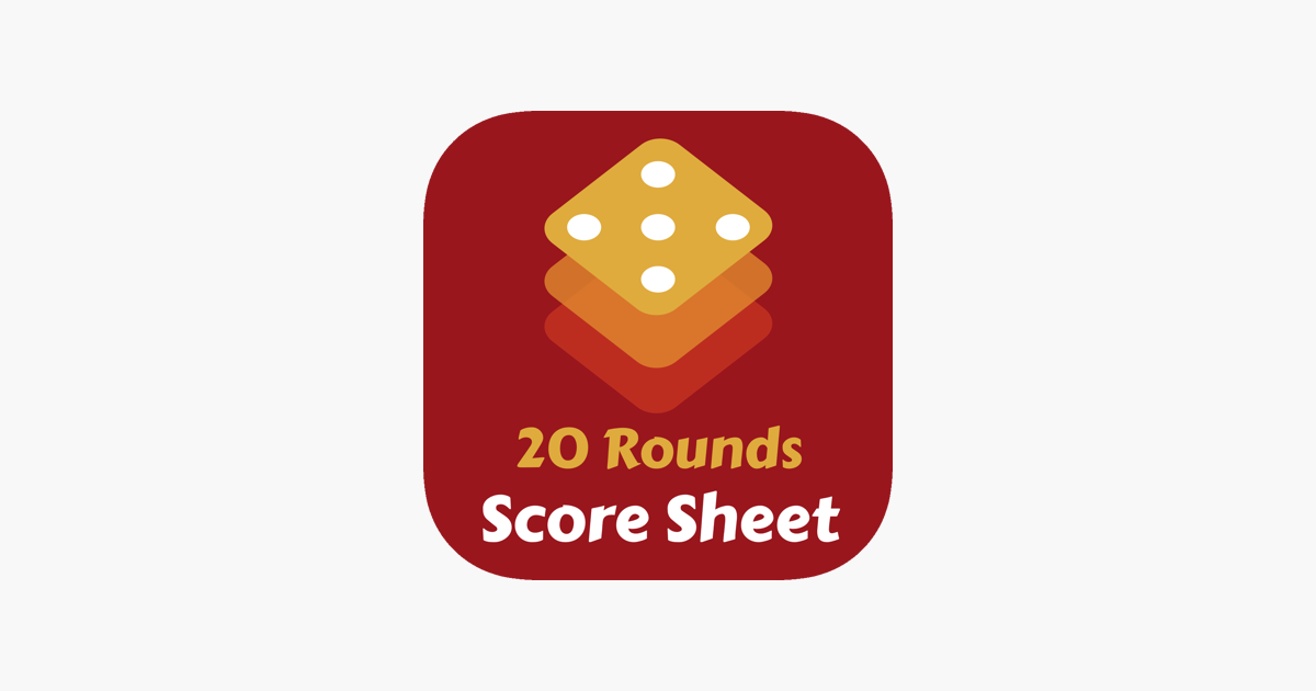 Games like 20 Rounds Score Sheet