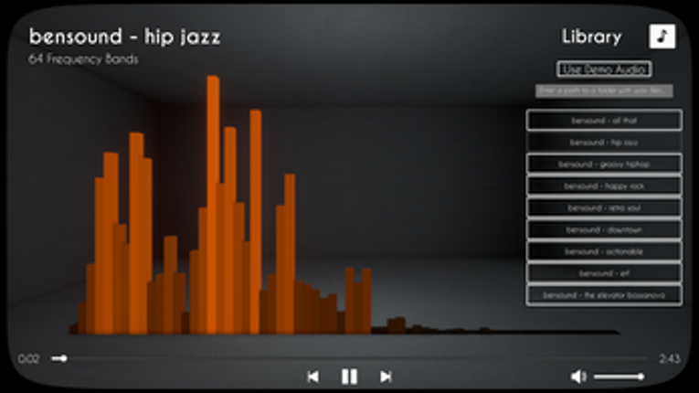 Austin's Audio Visualizer screenshot