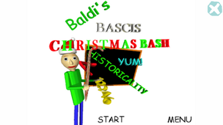 Baldi's Basics Christmas Bash. Image