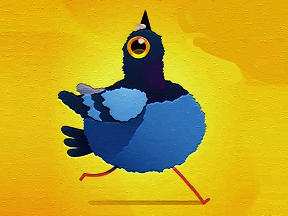 Cartoon Pigeon Jigsaw Image