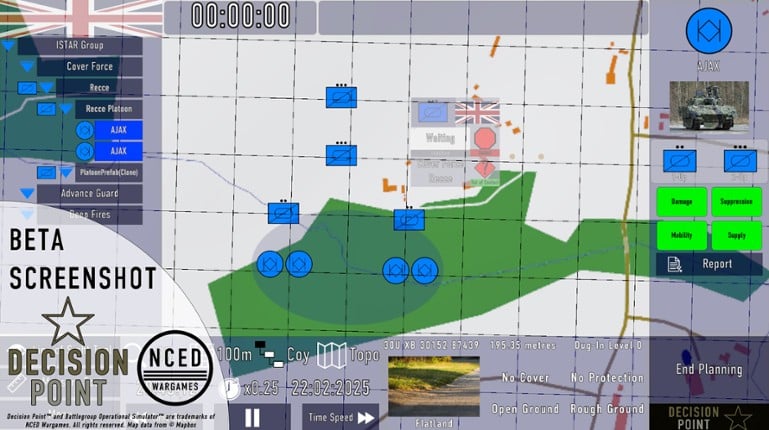 Decision Point: Battlegroup Operational Simulator screenshot