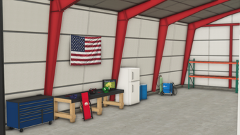 FS25 68x45 Metal Shop screenshot