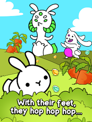 Rabbit Evolution: Merge Bunny Image