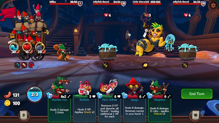 Union of Gnomes・Card Roguelike screenshot