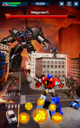 Robot City War: Car Transform Image