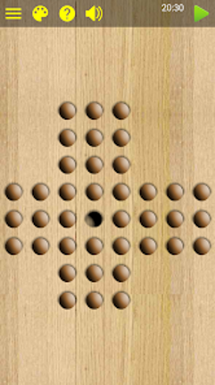 Marble Solitaire Puzzle screenshot