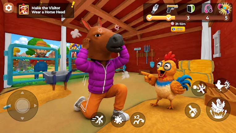 Chicken Prankster: Farm Chaos Image