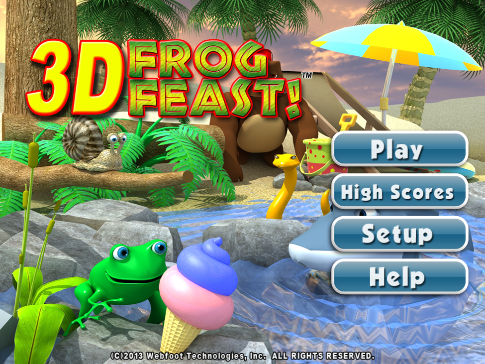 Games like 3D Frog Feast for Raspberry Pi