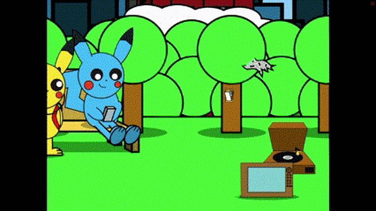 The Bluekachu Show: Bluekachu World Parallax screenshot