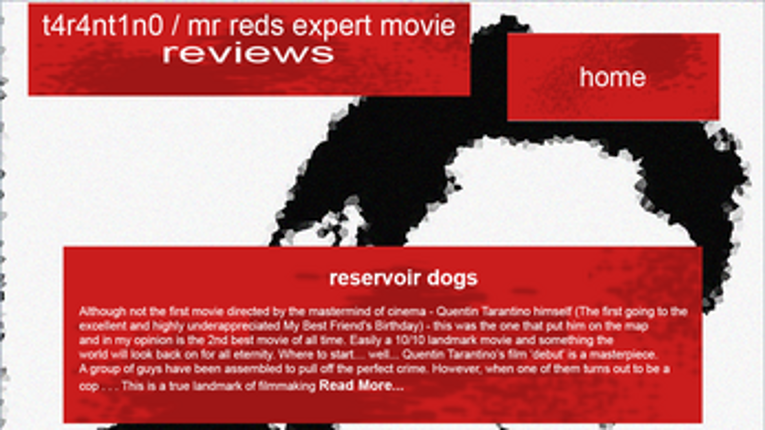 Homepage screenshot