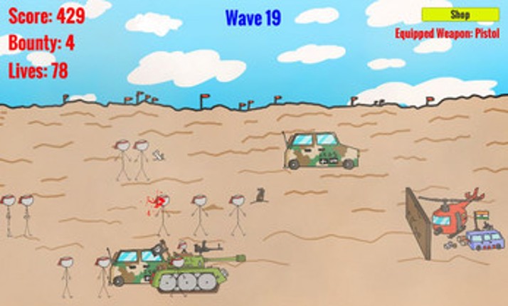 StickWar 2D screenshot