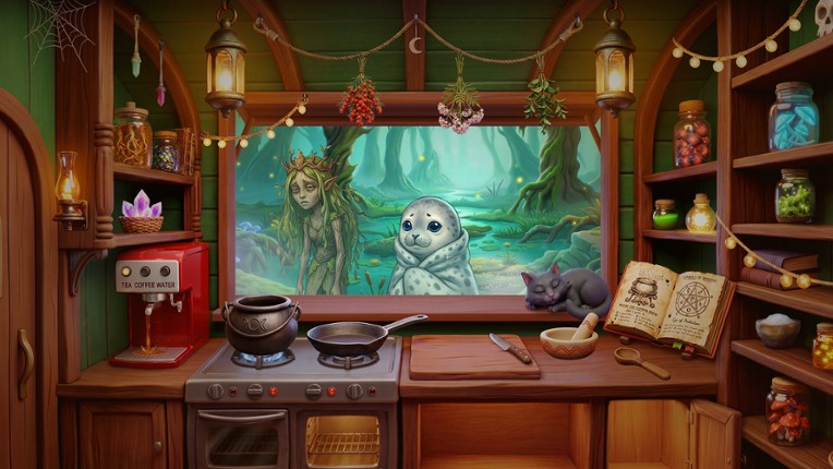 GREEN WITCH WAGON Image