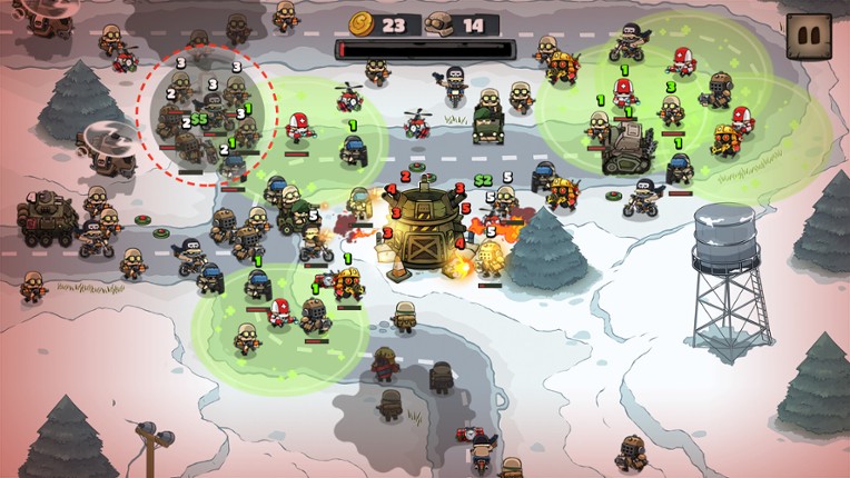 Metal Soldiers: Incremental Defense screenshot