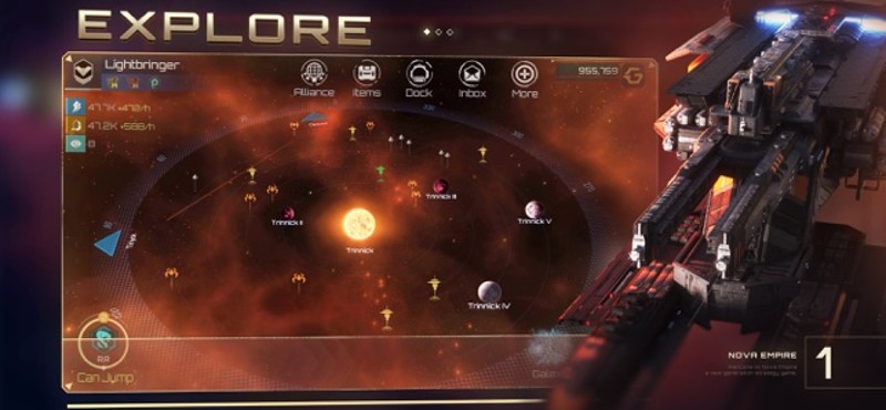 Nova Empire: Space Wars MMO Image